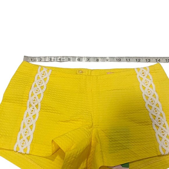 Lilly Pulitzer Liza Short in Sunglow Yellow NWT‎ Size 00 - Picture 9 of 9